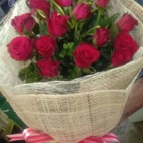 Red Roses Bouquet 2dozen